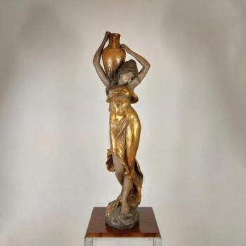 Keramická figura ženy Godlscheider Keramická figura ženy Godlscheider